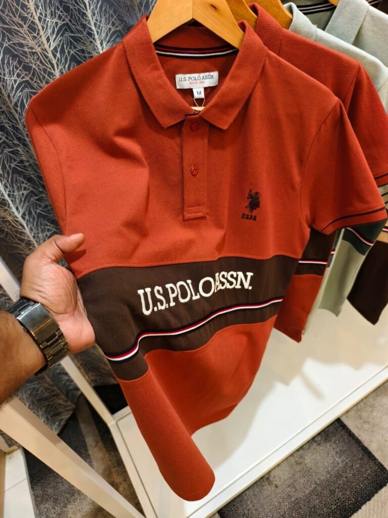 U.S Polo Assn. polo Rust Tshirt