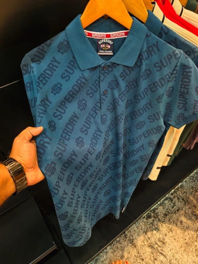 SUPERDRY BLUE T-SHIRT
