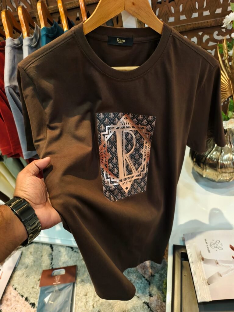 RARE RABBIT BROWN TSHIRT