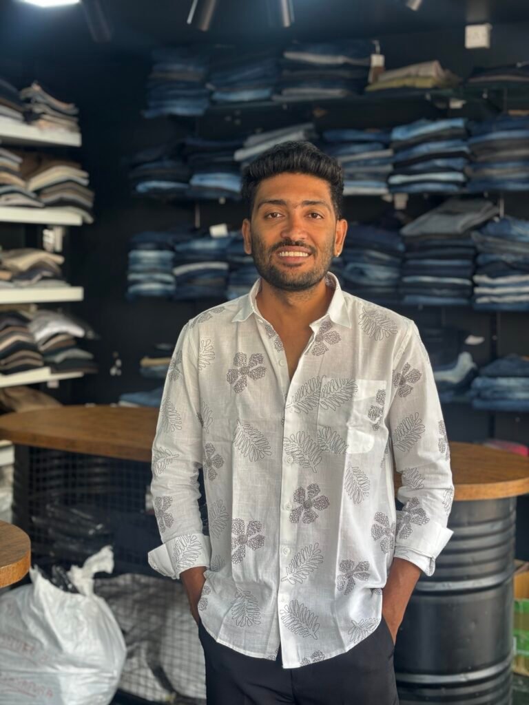 M19  OFF WHITE FLORAL SHIRT 5