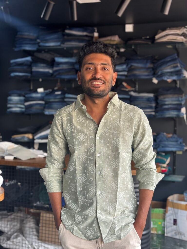 ZARA  GREEN FLORAL SHIRT