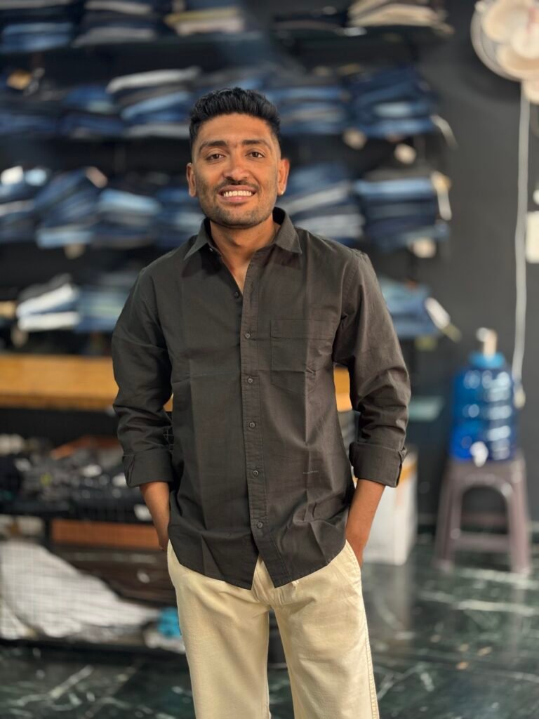 RARE RABBIT OLIVE GREEN SHIRT
