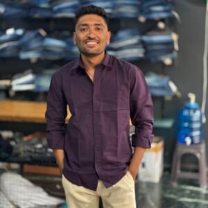 RARE RABBIT PURPLE SHIRT - Image 4