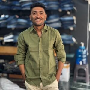 RARE RABBIT GREEN SHIRT - Image 3