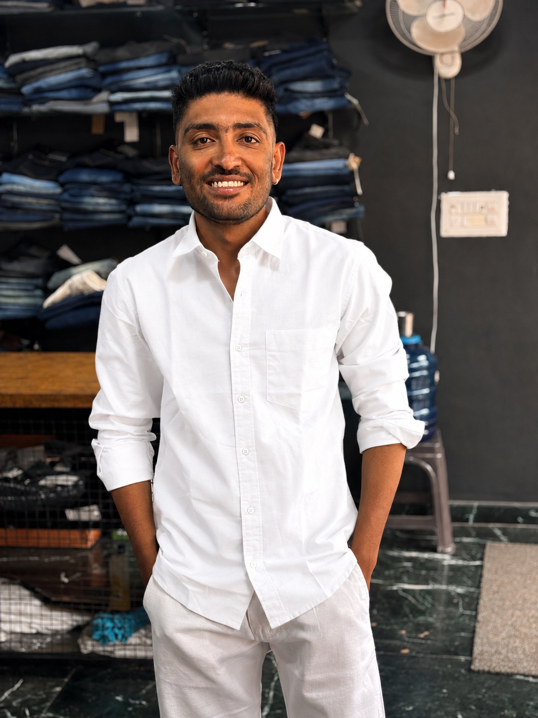 RARE RABBIT WHITE SHIRT - Image 4