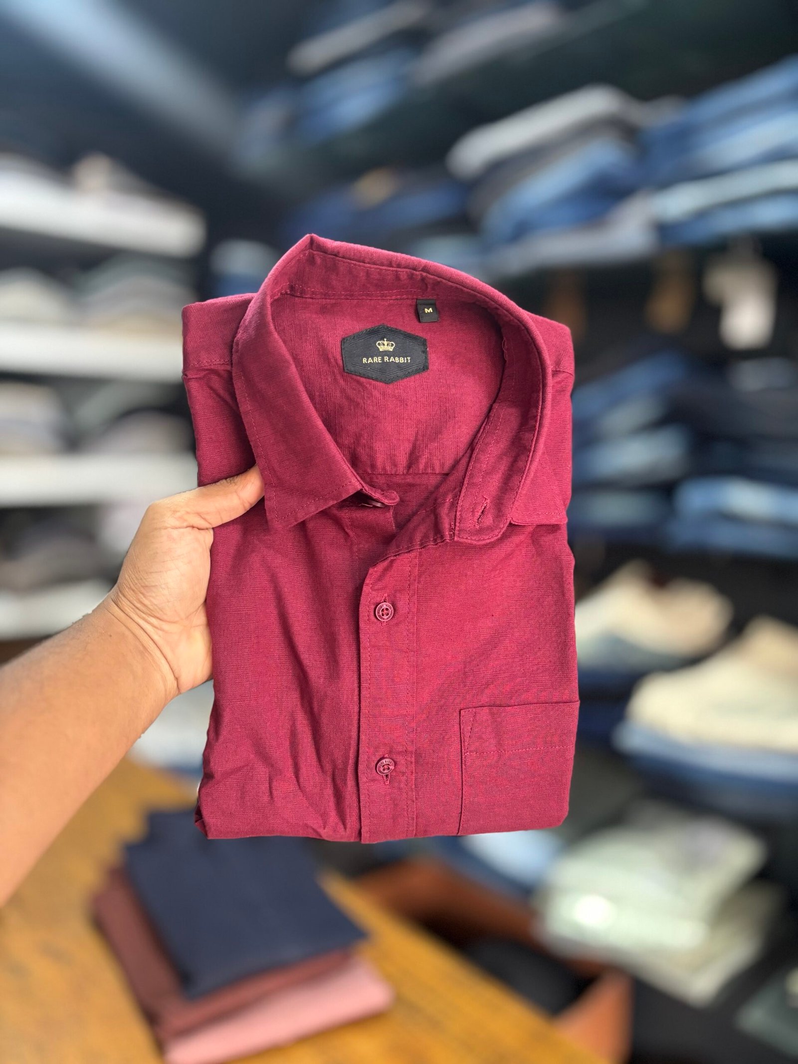 RARE RABBIT RED SHIRT - Image 2