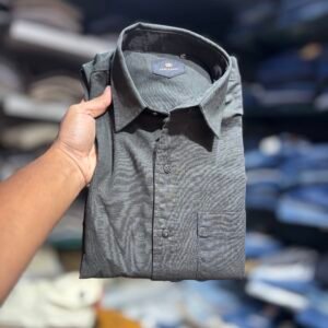 RARE RABBIT OLIVE GREEN SHIRT - Image 2