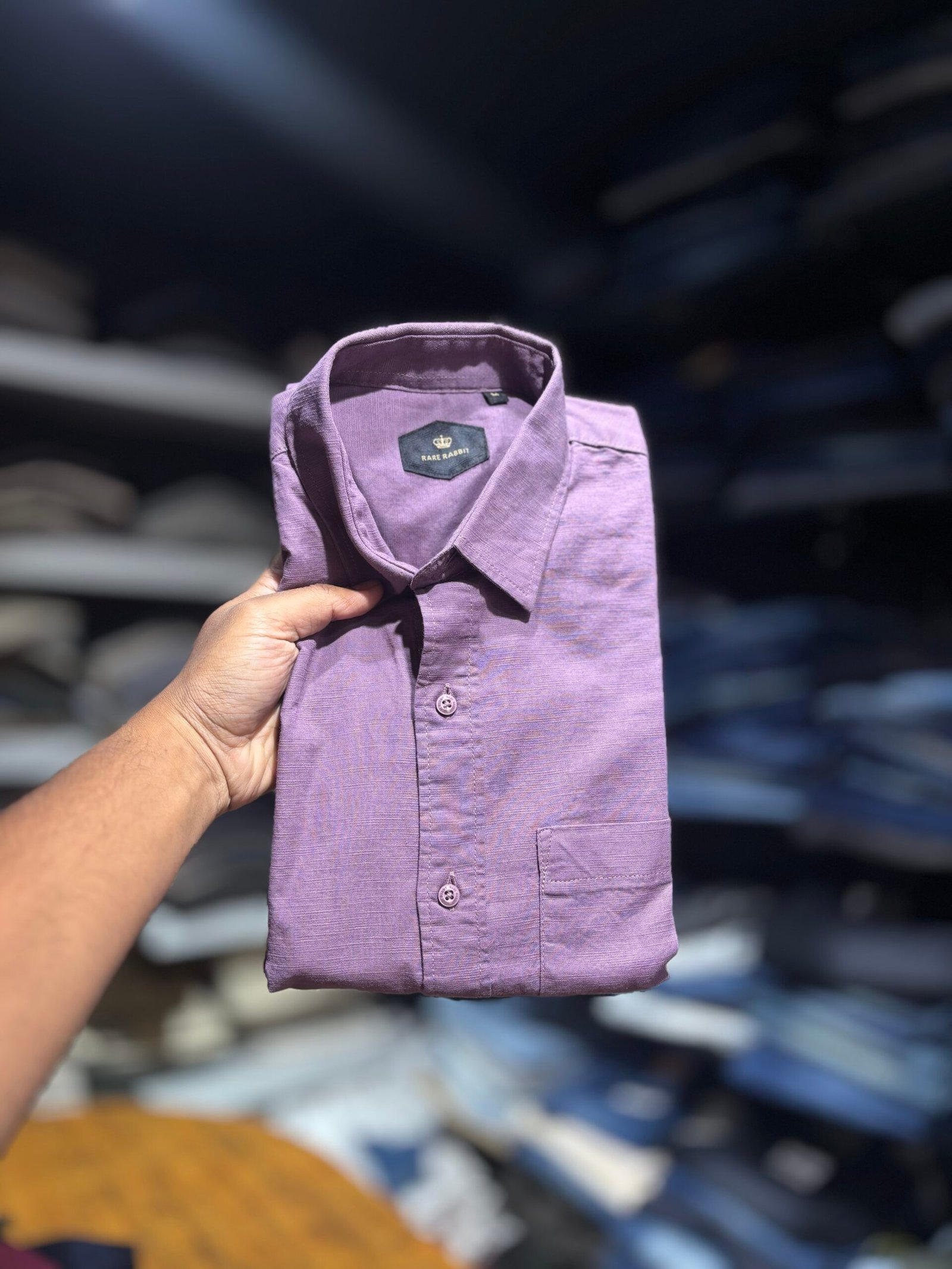 RARE RABBIT LAVENDER SHIRT - Image 2