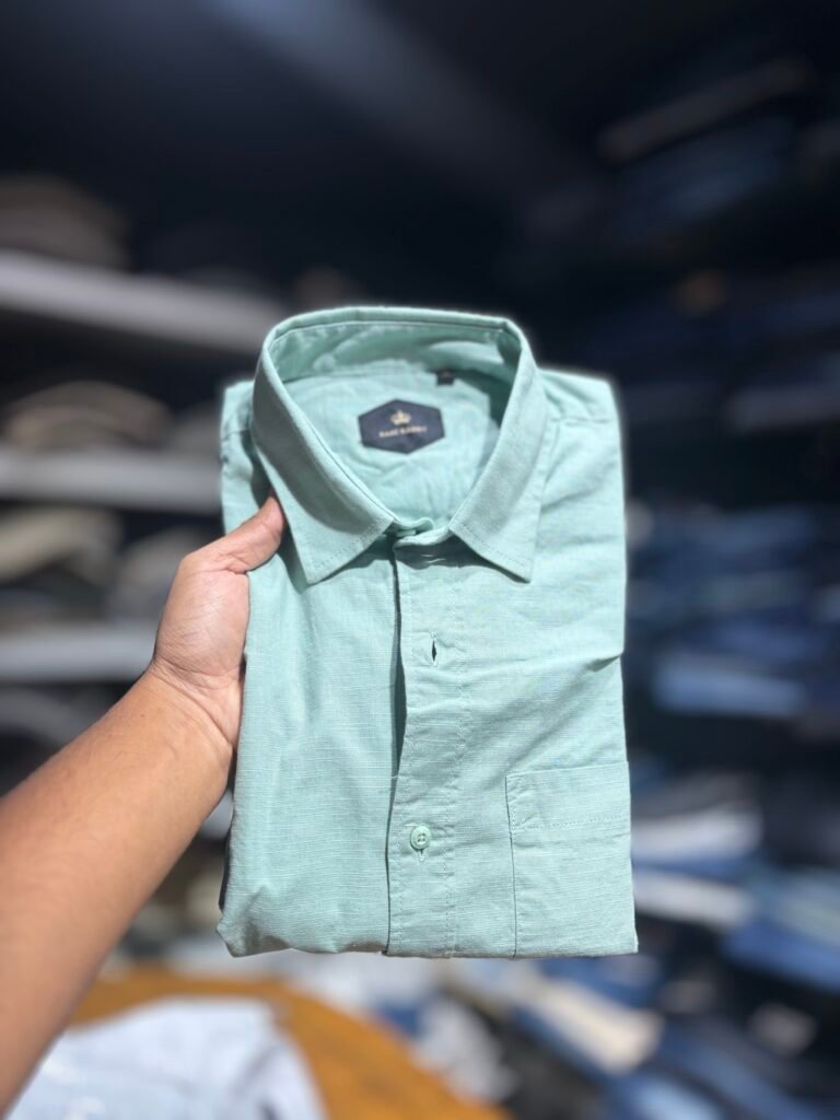 RARE RABBIT TEAL GREEN SHIRT