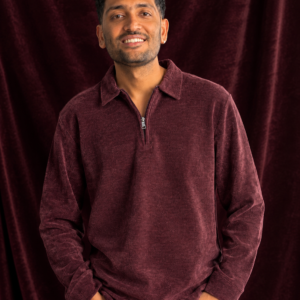 VELVET MAROON ZIPPER - Image 3