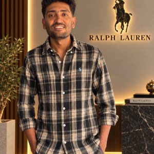 BLACK CHECKS SHIRT - Image 2